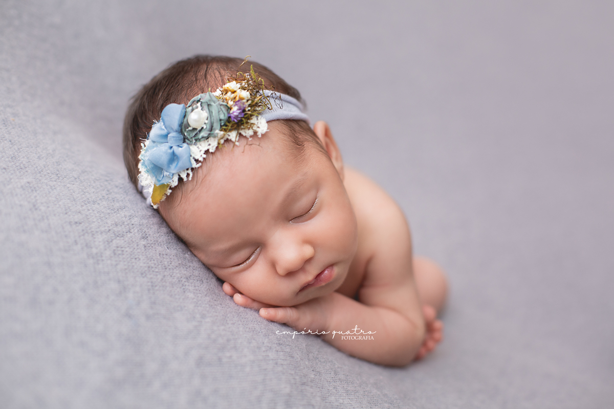 Ensaio Newborn ABC SP de menina