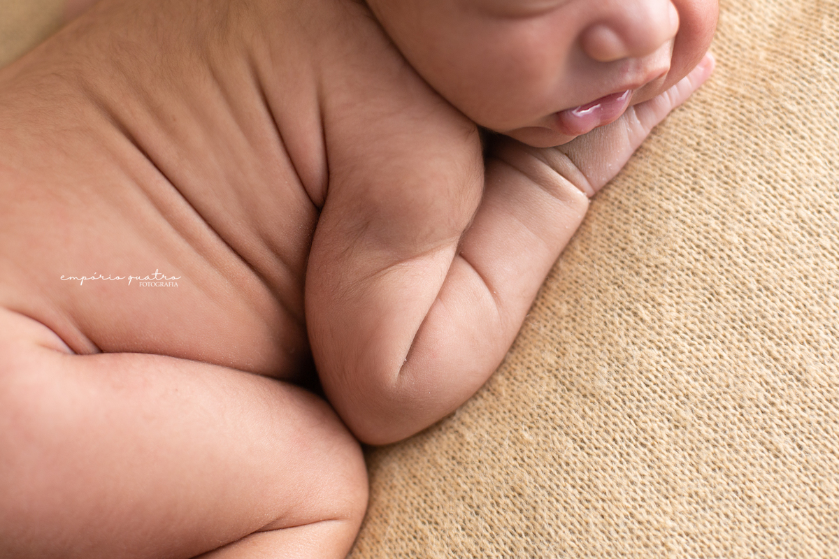 ensaio newborn ABC menino