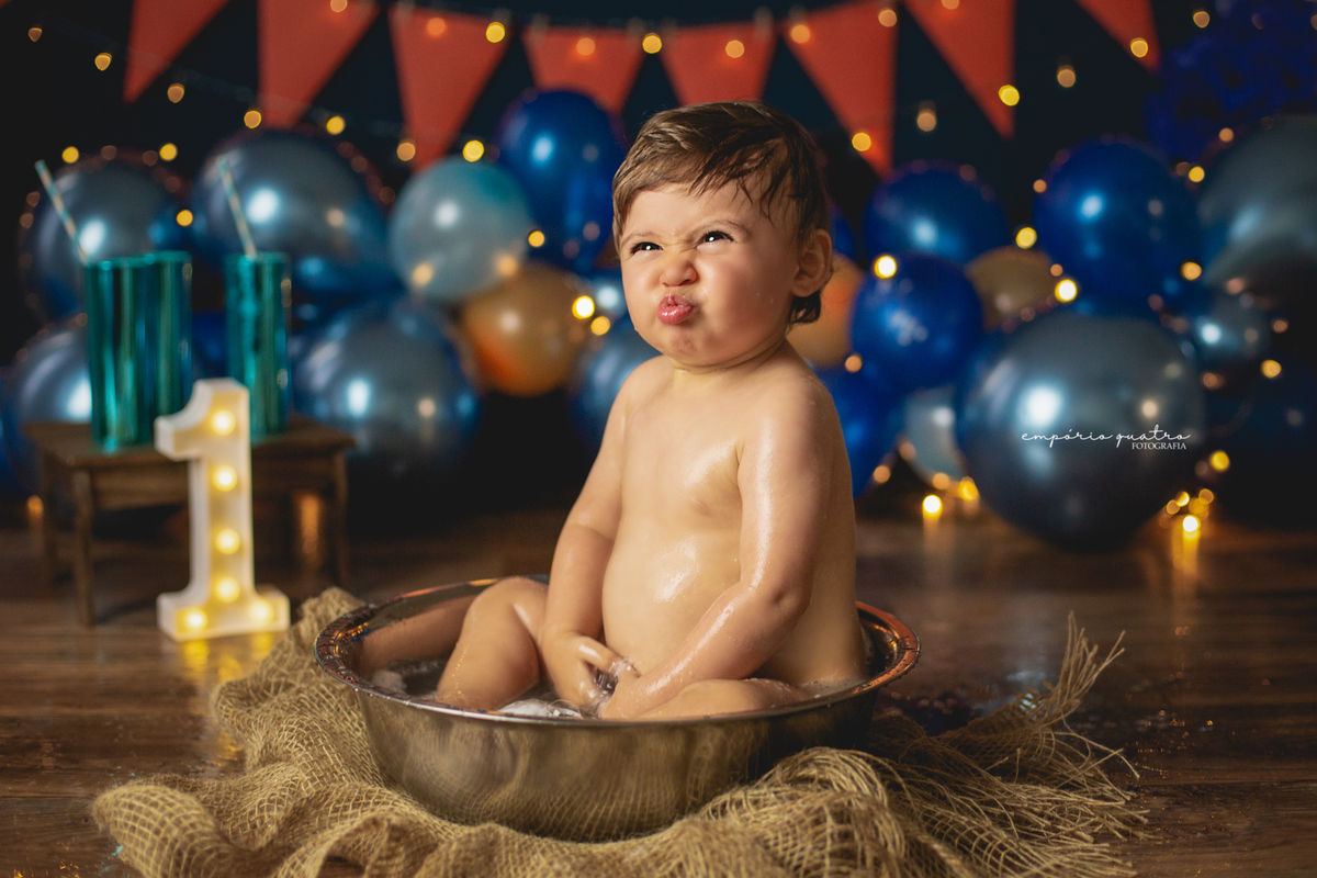 Ensaio Hora do Banho no ABC SP