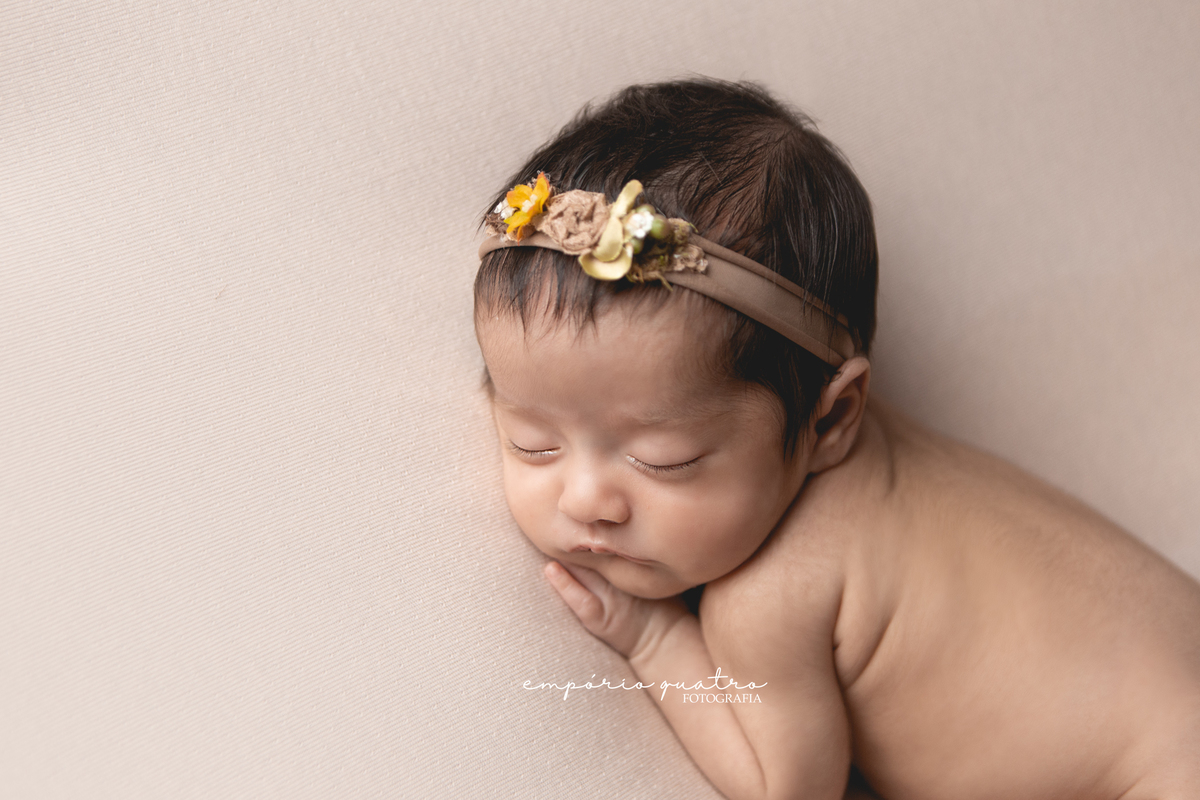 Ensaio newborn ABC menina