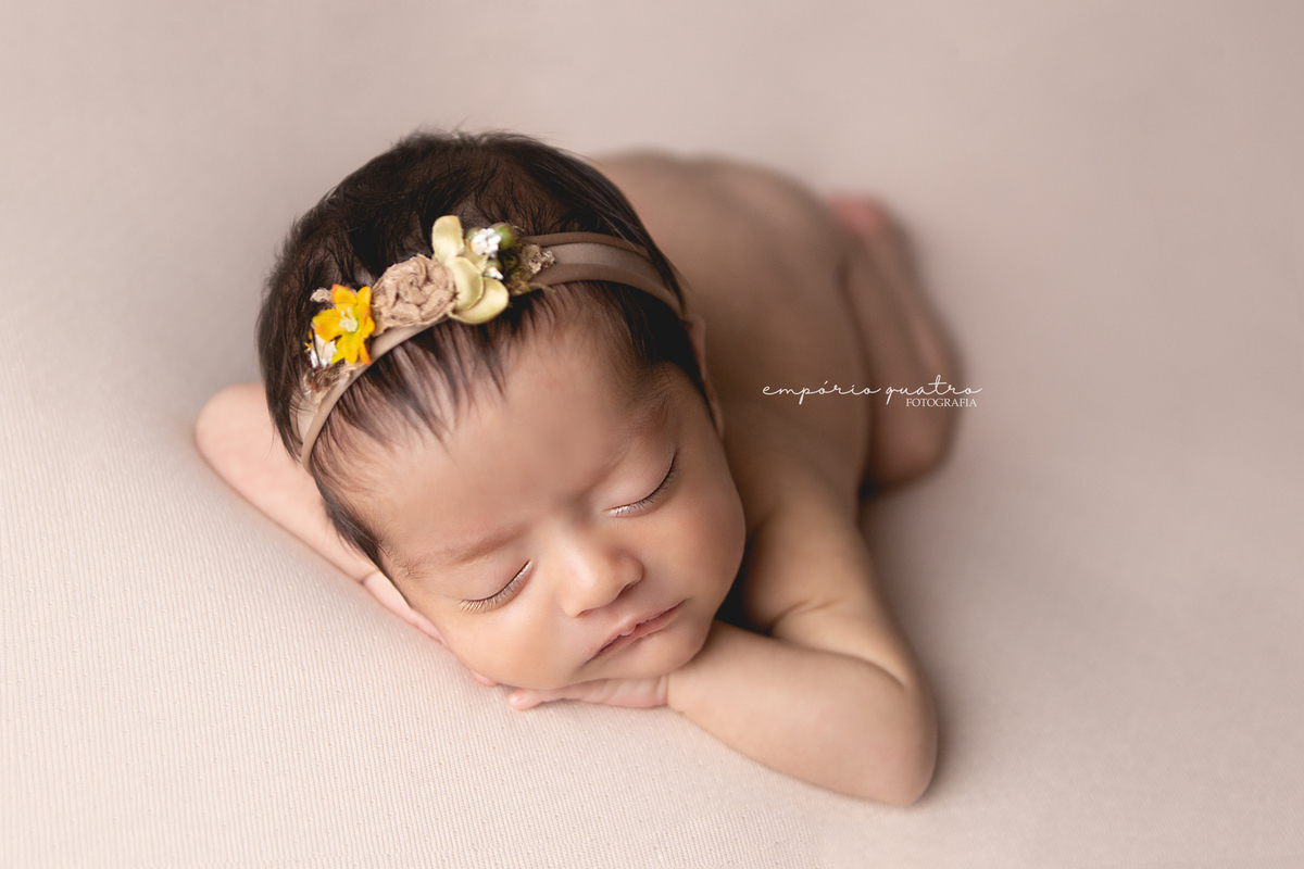 Ensaio newborn ABC menina