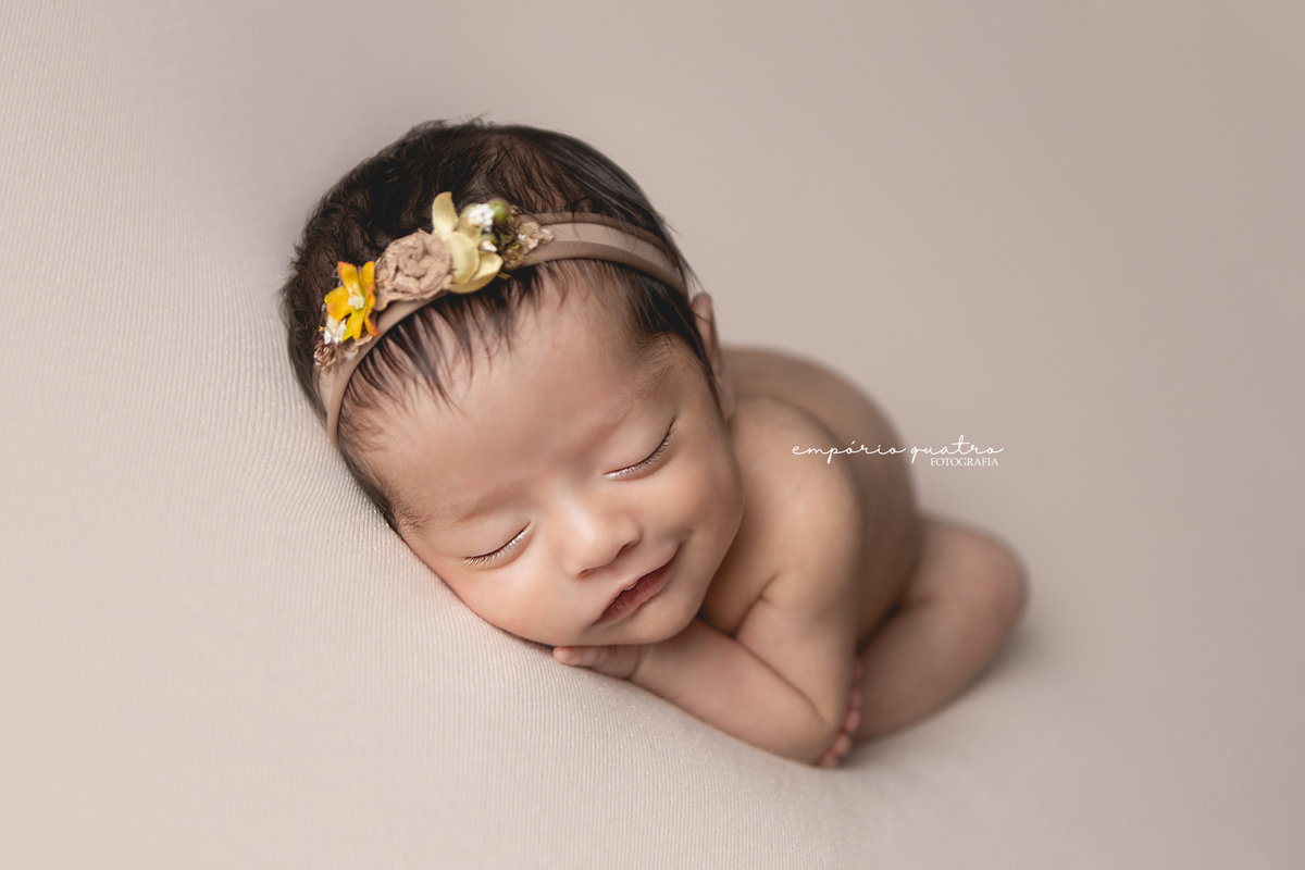 Ensaio newborn ABC menina