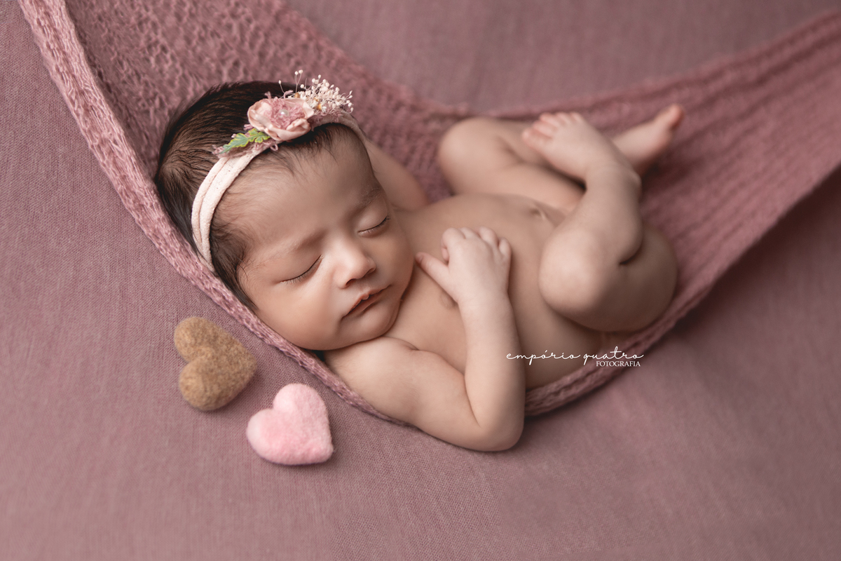 Ensaio newborn ABC menina