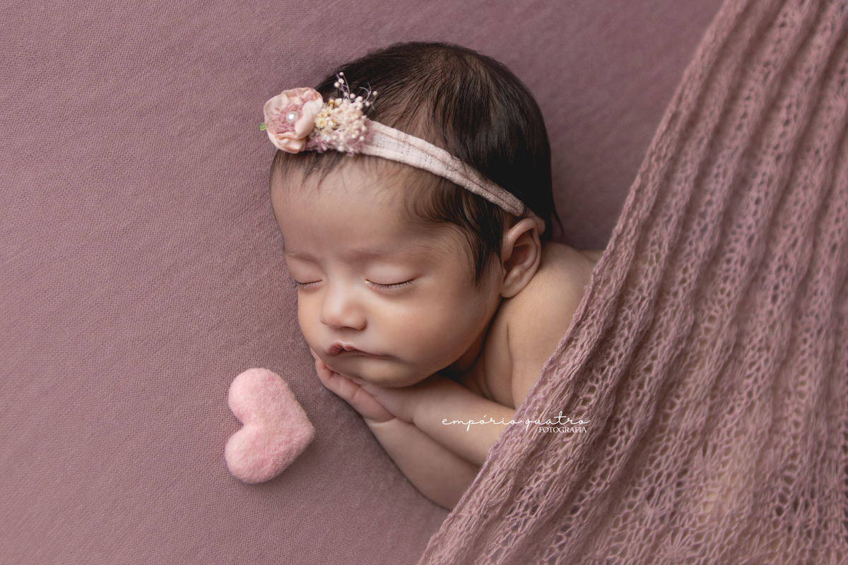 Ensaio newborn ABC menina