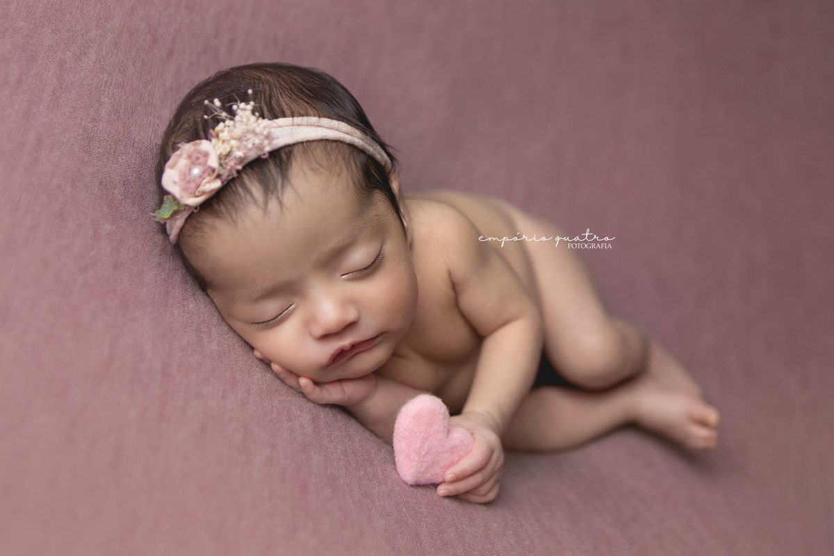 Ensaio newborn ABC menina