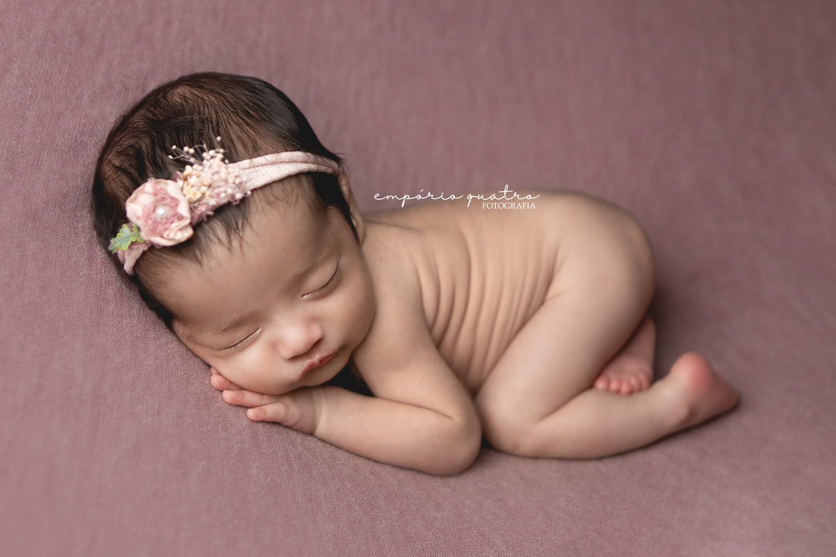 Ensaio newborn ABC menina