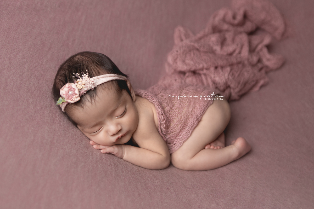 Ensaio newborn ABC menina