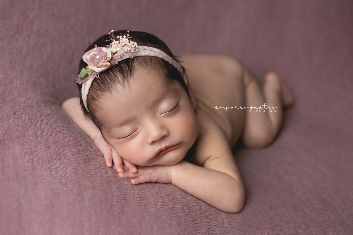 Ensaio newborn ABC menina