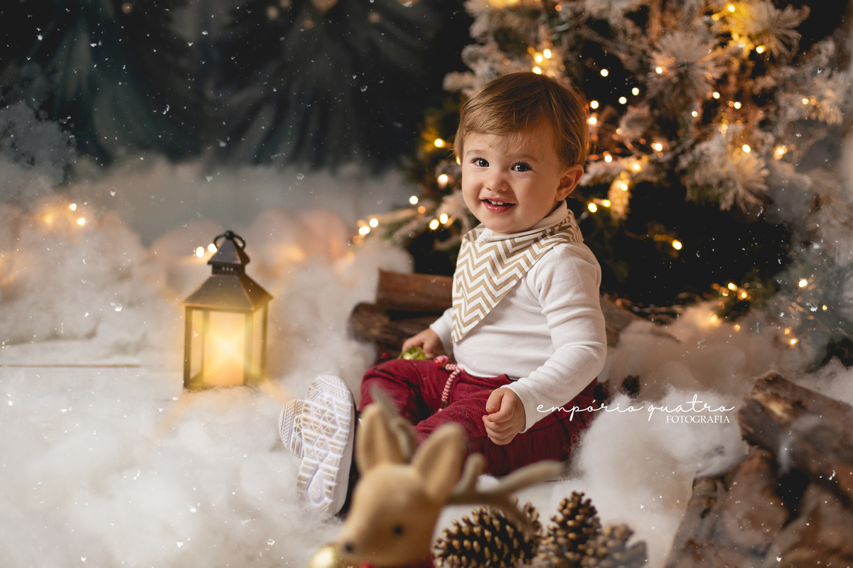 ensaio de natal de bebe no abc sp