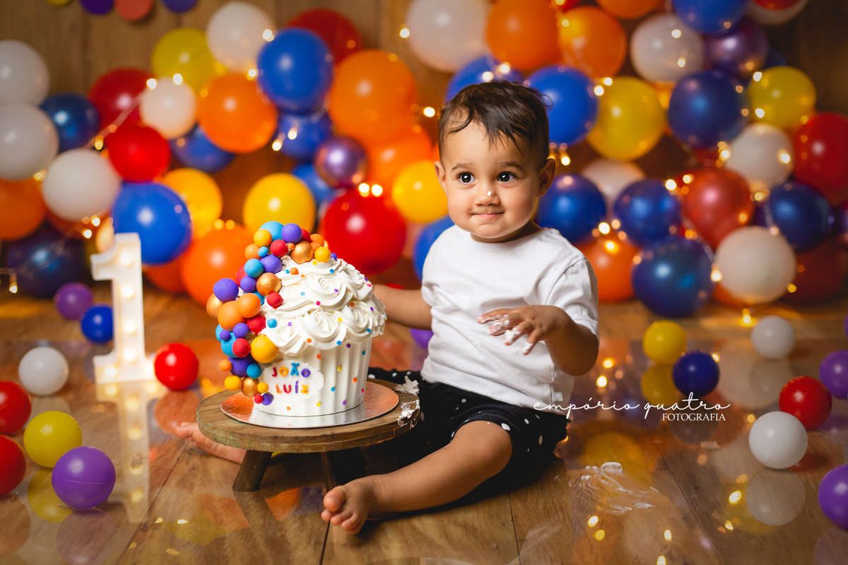 ensaio smash the cake em são caetano do sul