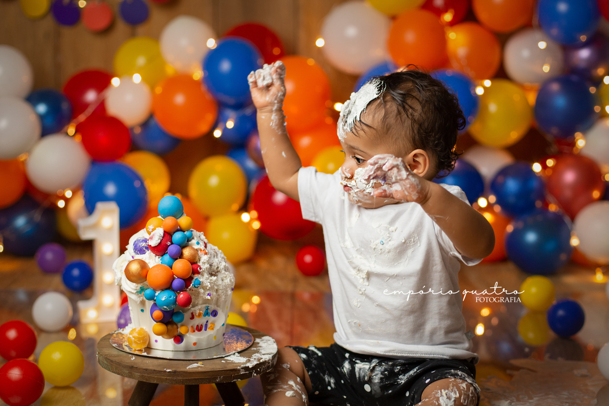 ensaio smash the cake no abc
