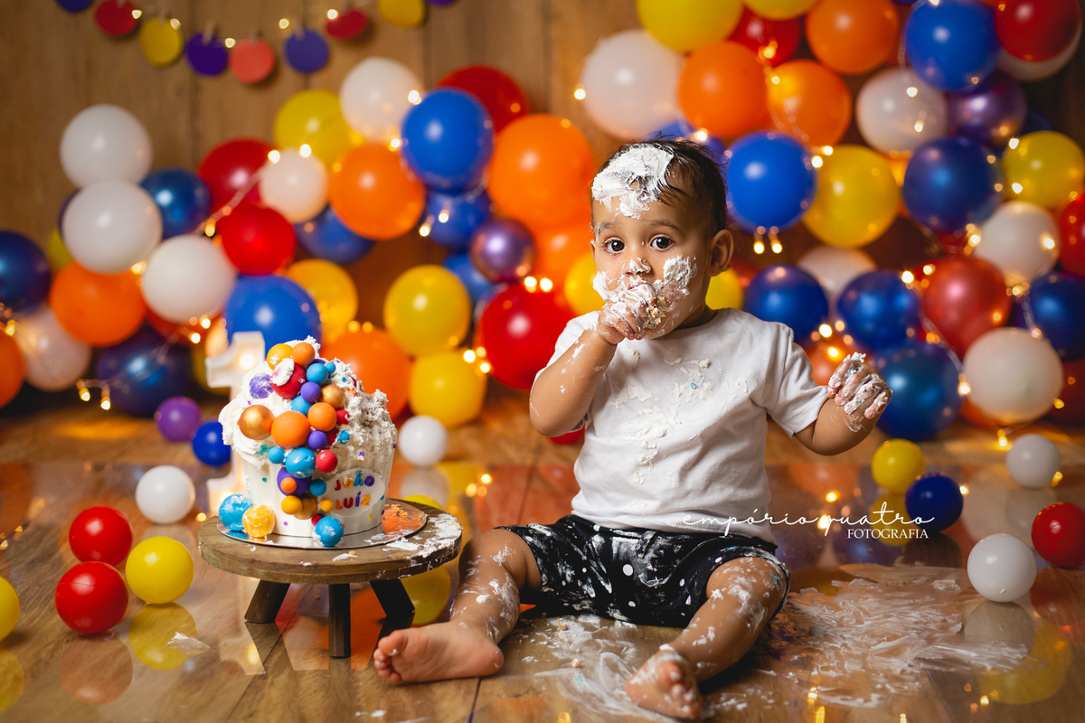 ensaio smash the cake no abc