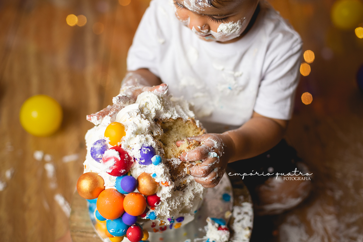 ensaio smash the cake no abc