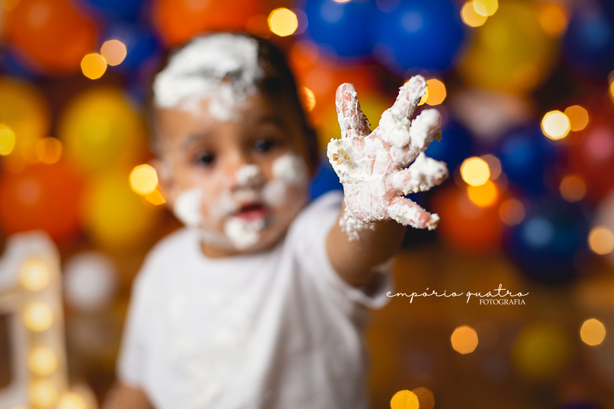 ensaio de bebe smash the cake no abc