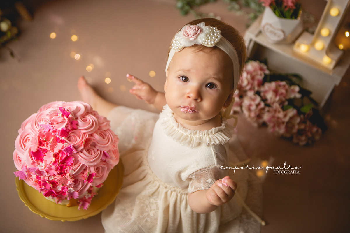 ensaio smash the cake menina são caetano do sul ABC