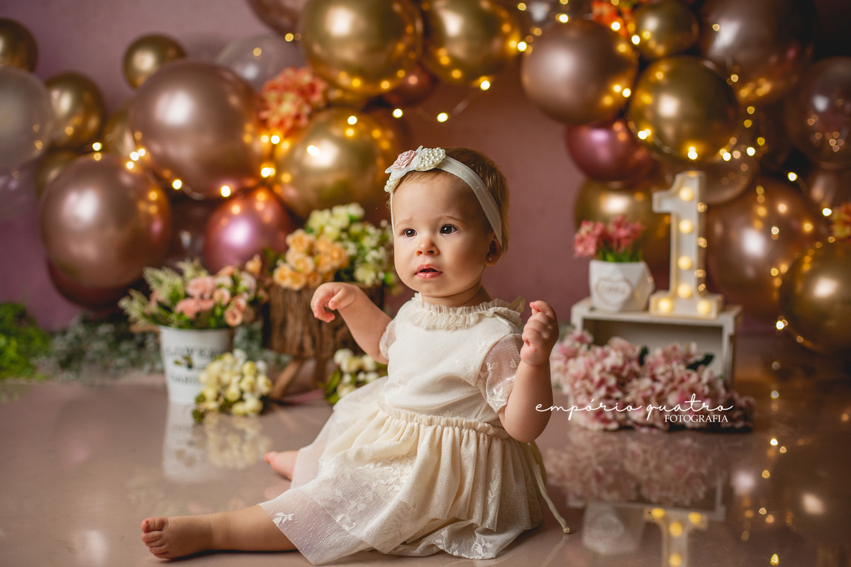 ensaio smash the cake no ABC SP