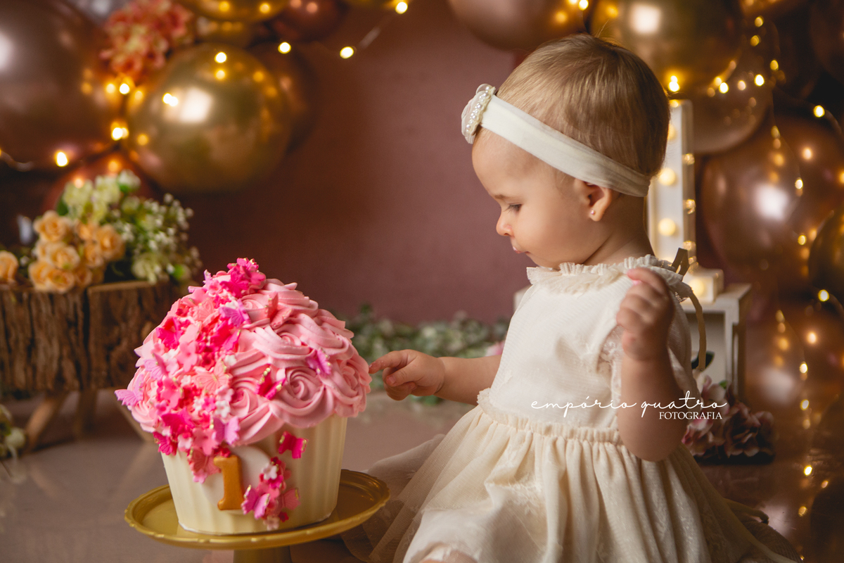 ensaio smash the cake menina são caetano do sul ABC