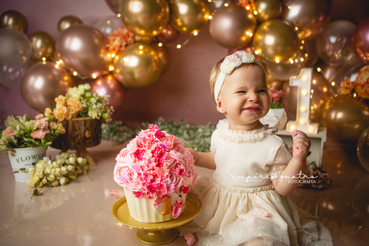 ensaio smash the cake ABC sp