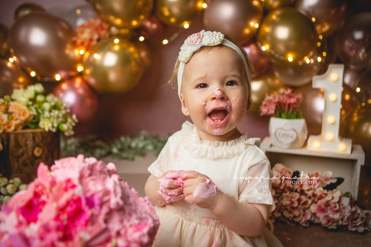 ensaio smash the cake ABC sp