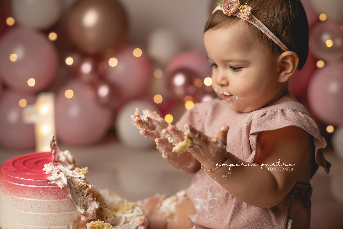 Ensaio Smash The Cake ABC SP