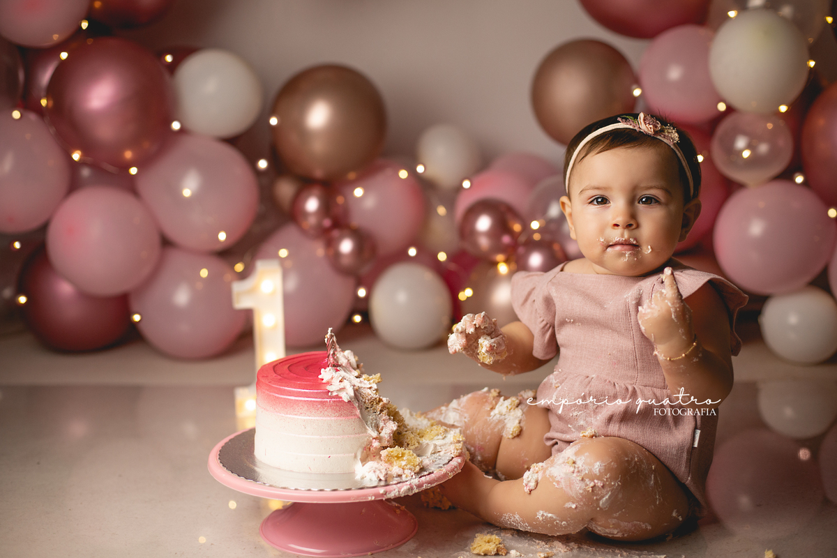 Ensaio Smash The Cake ABC SP