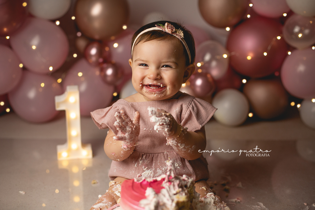 Ensaio Smash The Cake ABC SP