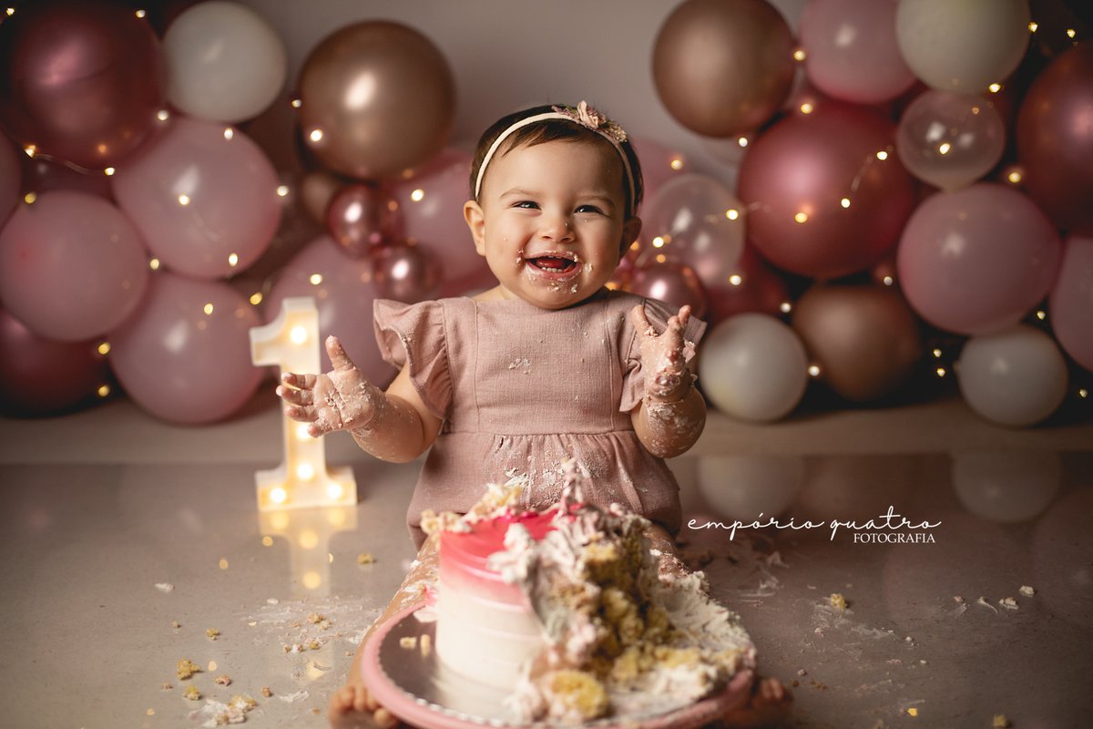 Ensaio Smash The Cake ABC SP