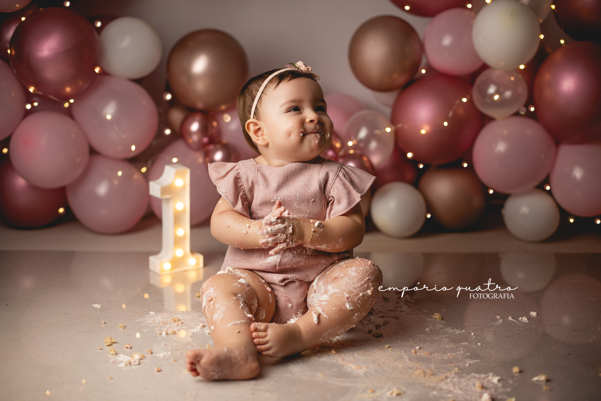 Ensaio Smash The Cake ABC SP