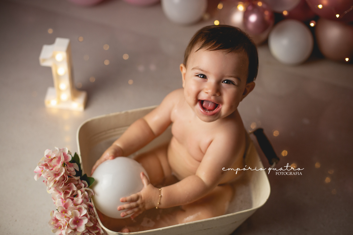 Ensaio Smash The Cake menina ABC SP