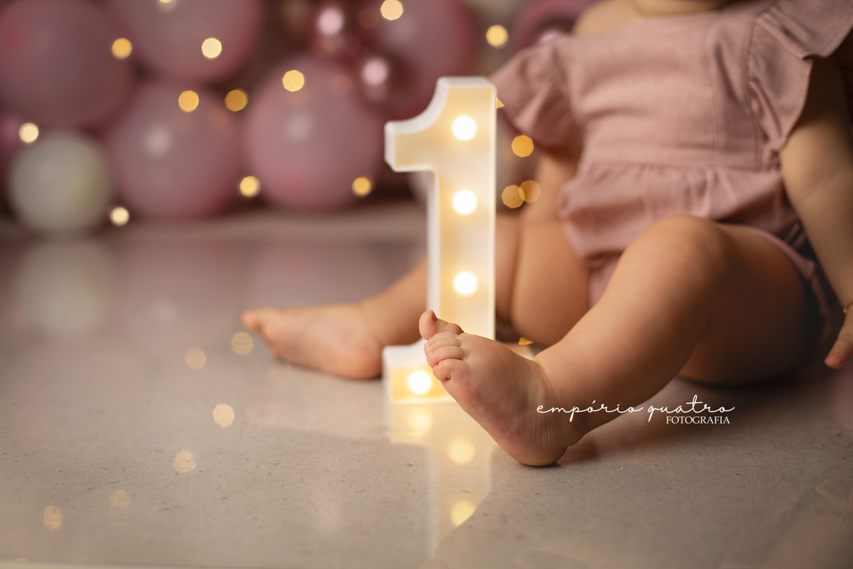 Ensaio Smash The Cake ABC