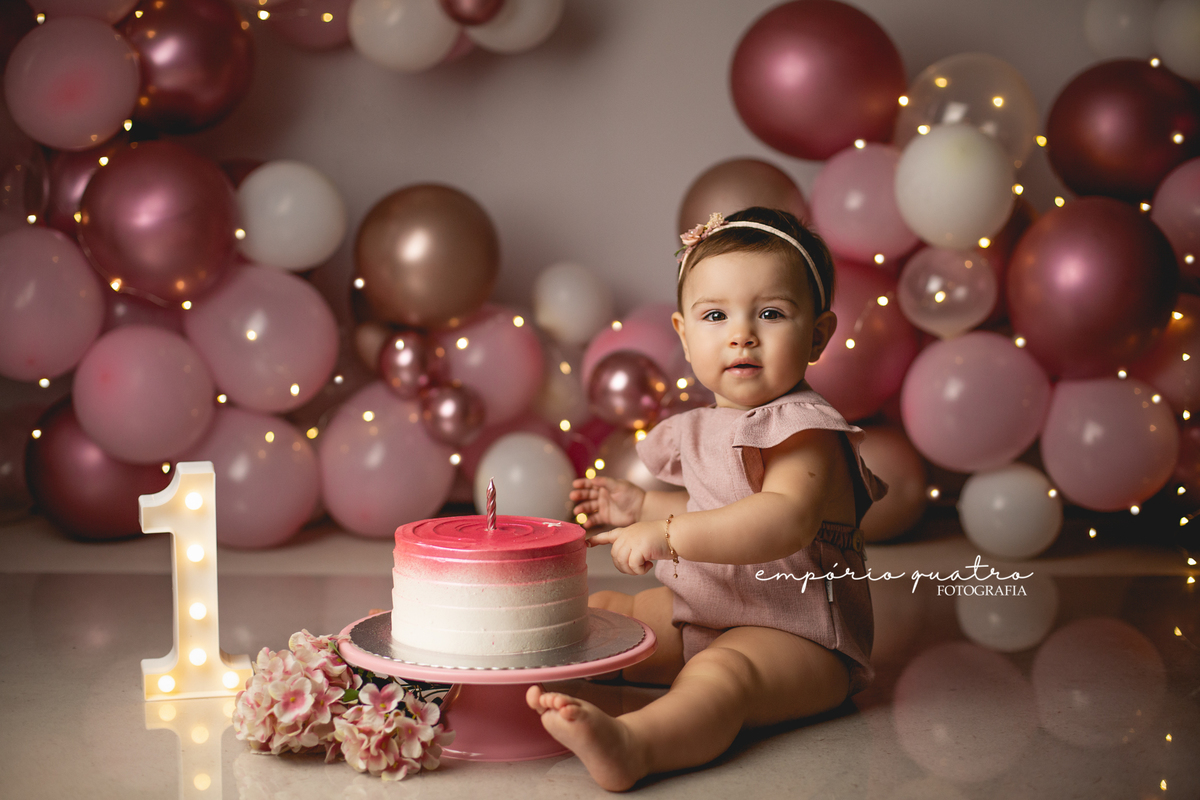 Ensaio Smash The Cake ABC