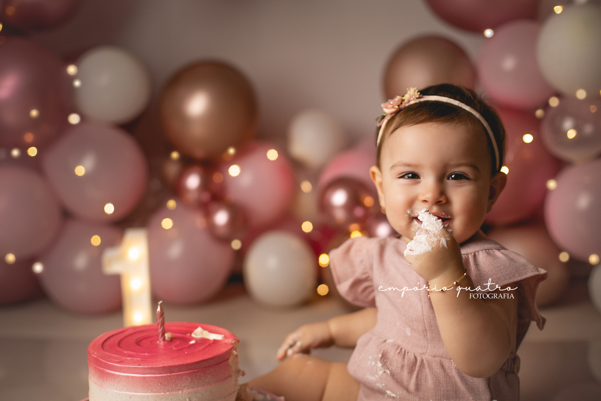 Ensaio Smash The Cake ABC