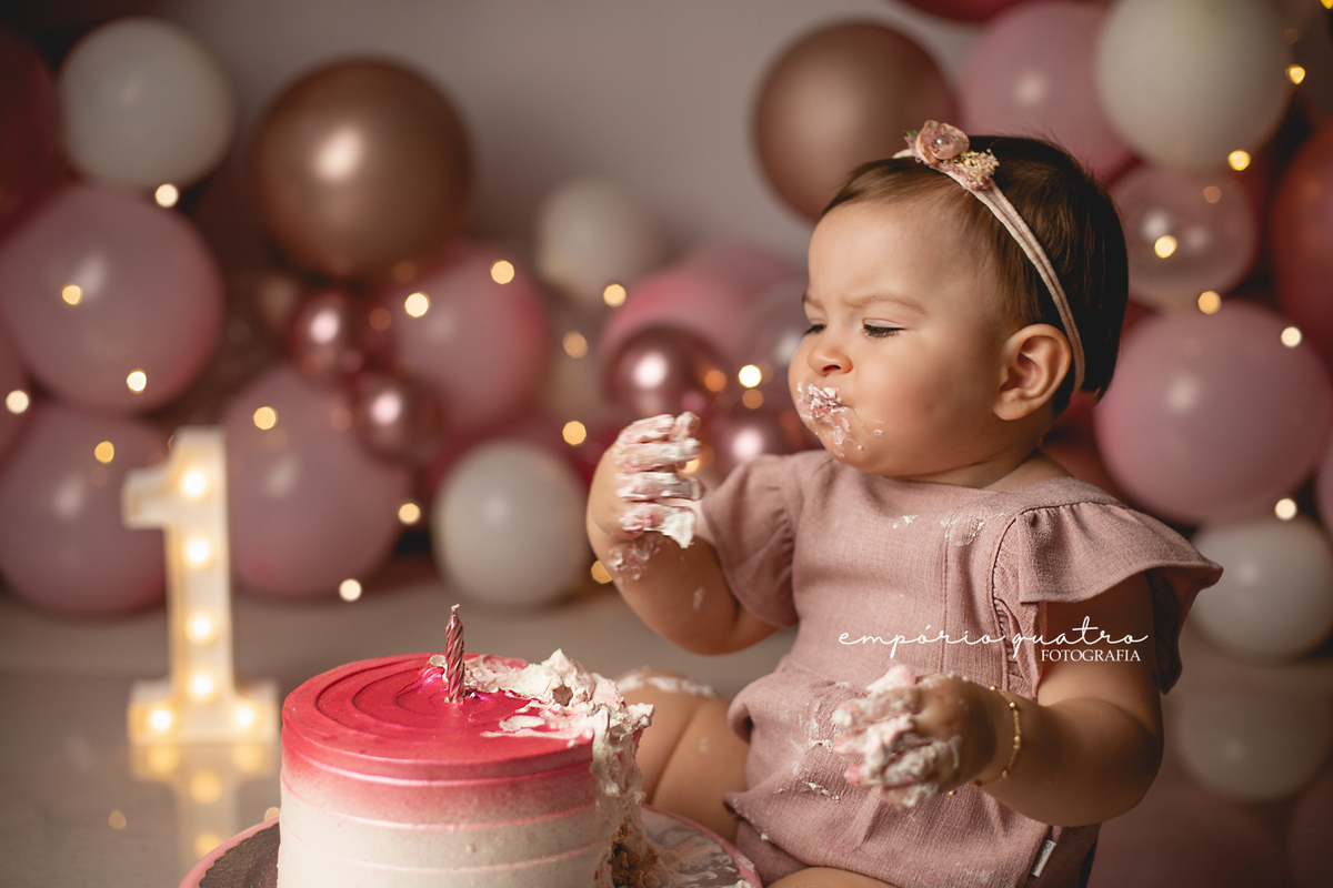 Ensaio Smash The Cake ABC