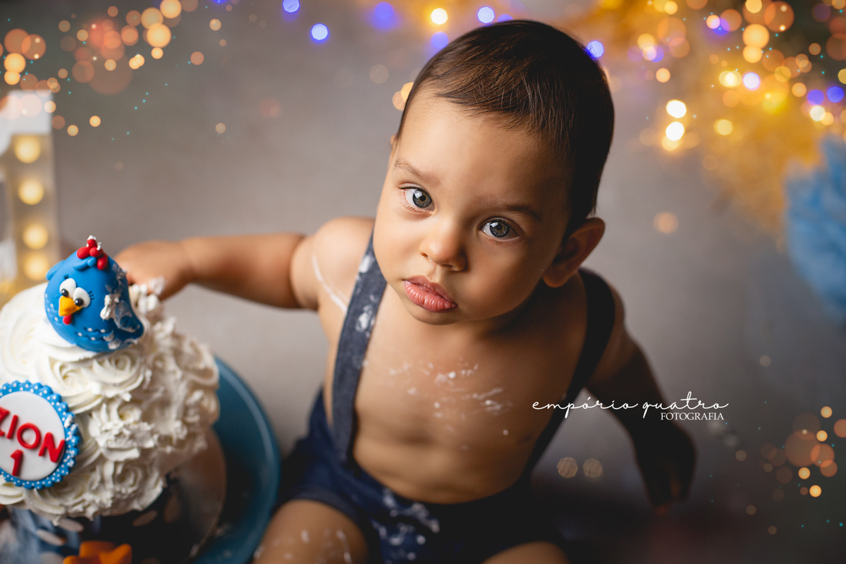 Ensaio Smash The Cake Galinha Pintadinha ABC