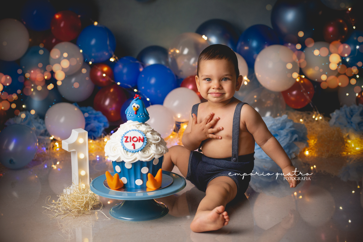 Ensaio Smash The Cake Galinha Pintadinha SCS, Ensaio Smash The Cake em São Caetano