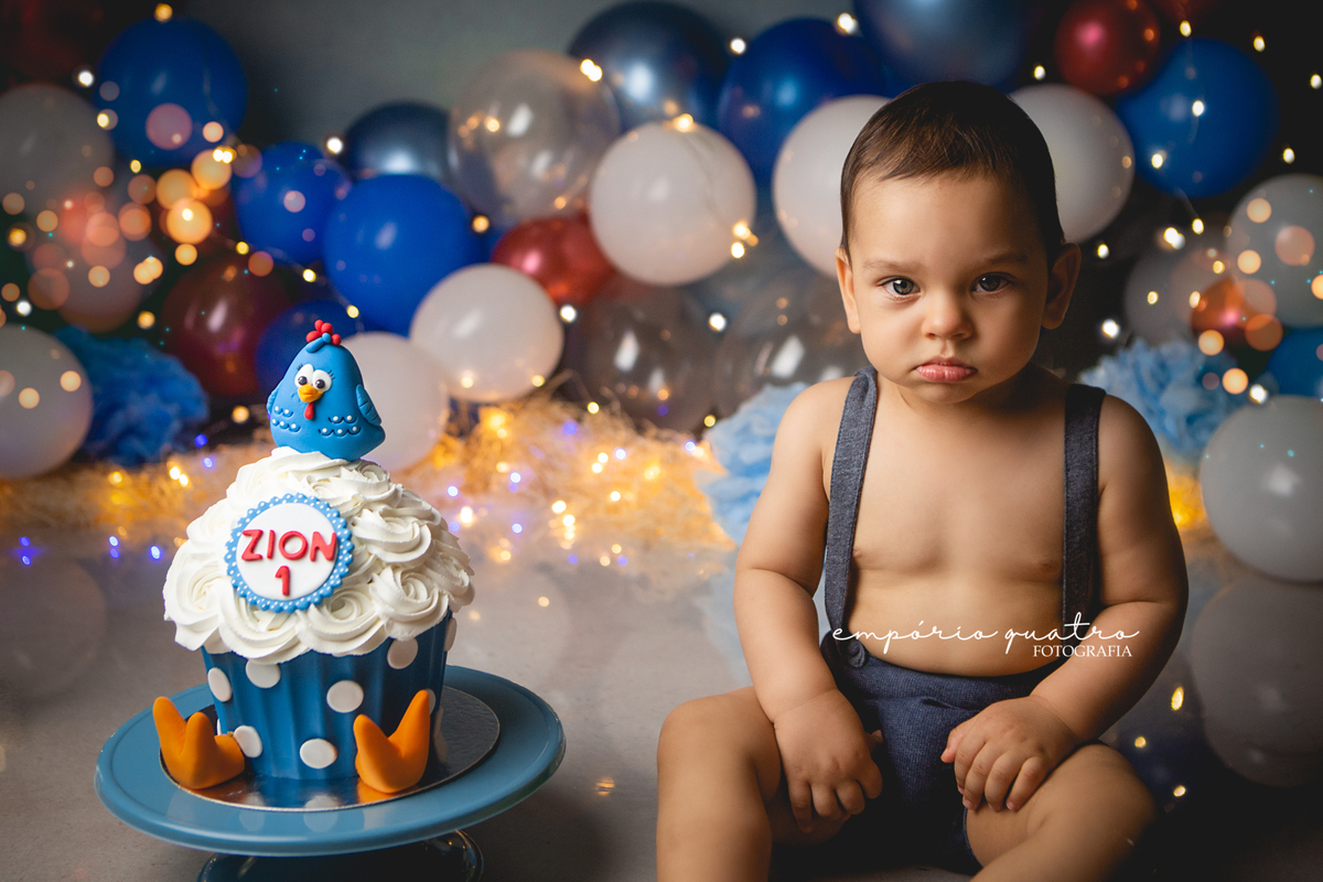 Ensaio Smash The Cake ABC SP