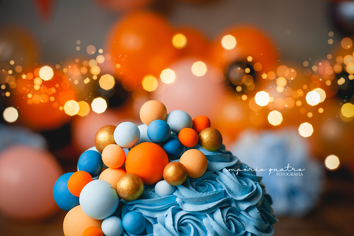 Ensaio Smash The Cake Bita no ABC