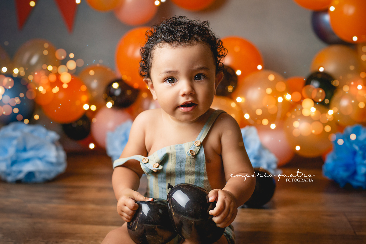 Ensaio Smash The Cake Bita no ABC