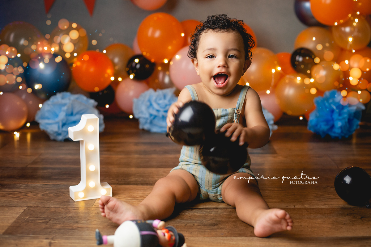 Ensaio Smash The Cake Bita no ABC