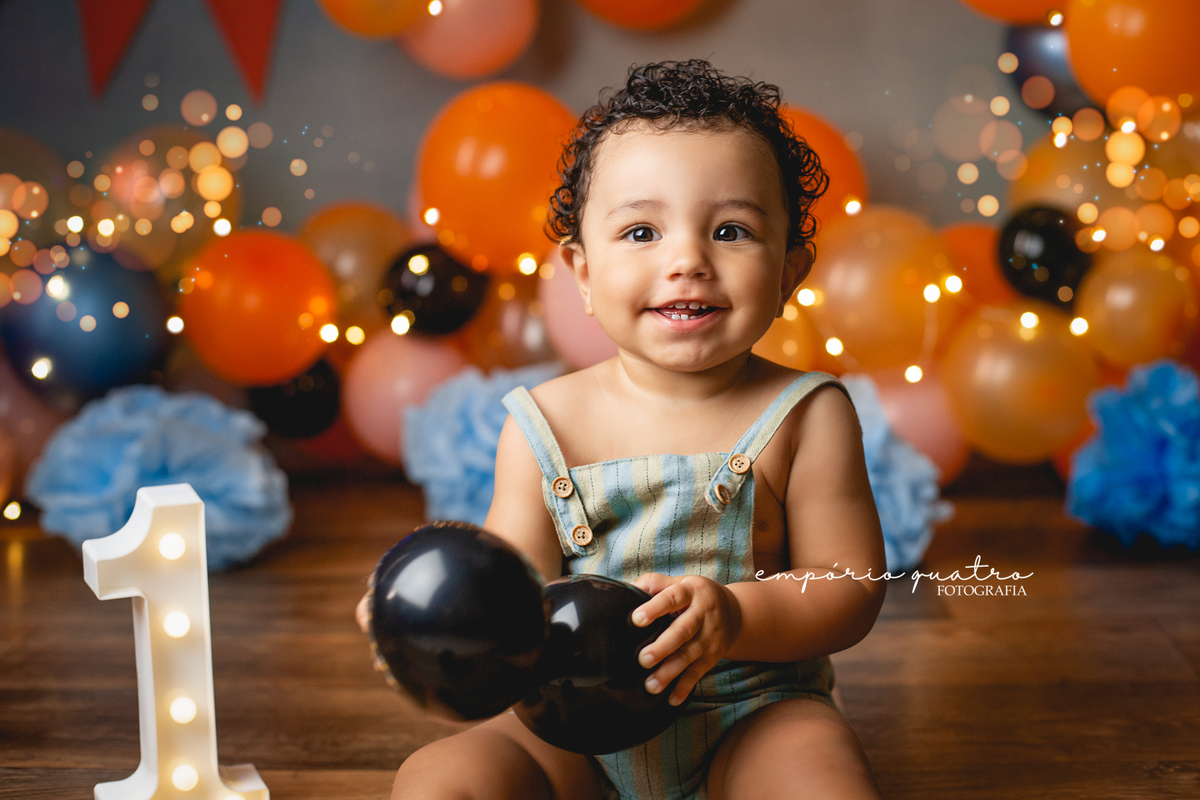 Ensaio Smash The Cake Bita no ABC