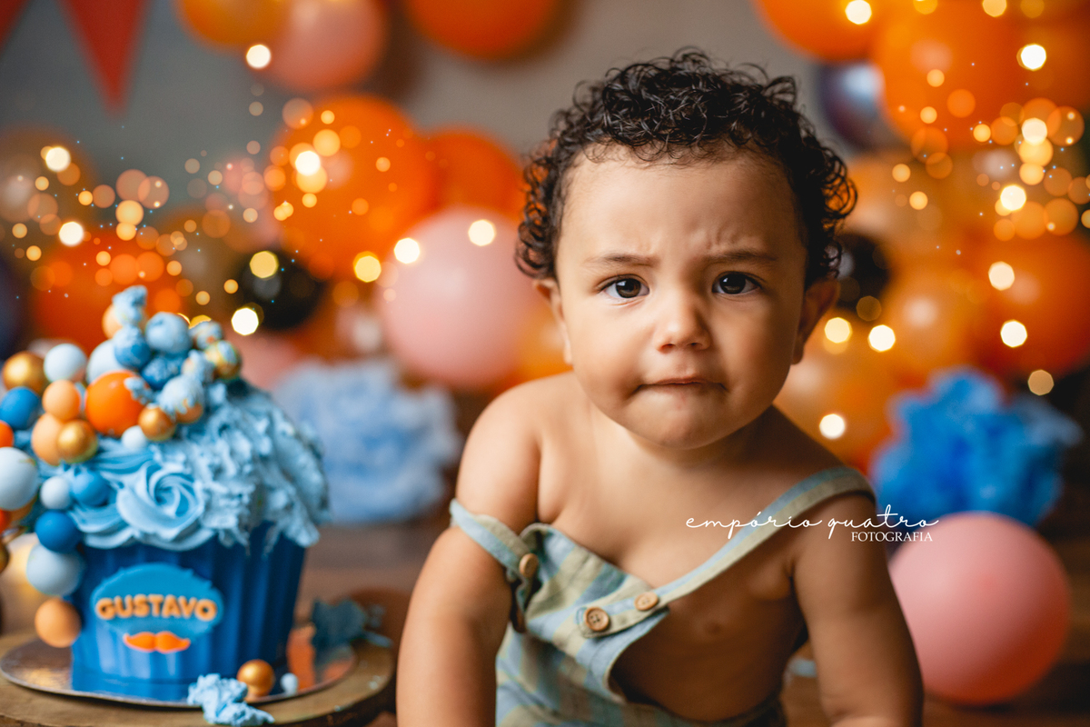 Ensaio Smash The Cake Bita no ABC