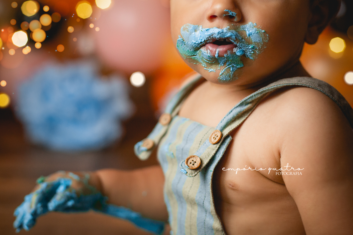 Ensaio Smash The Cake Bita no ABC