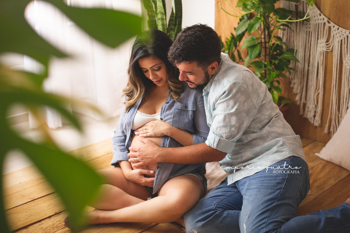 ensaio gestante no abc