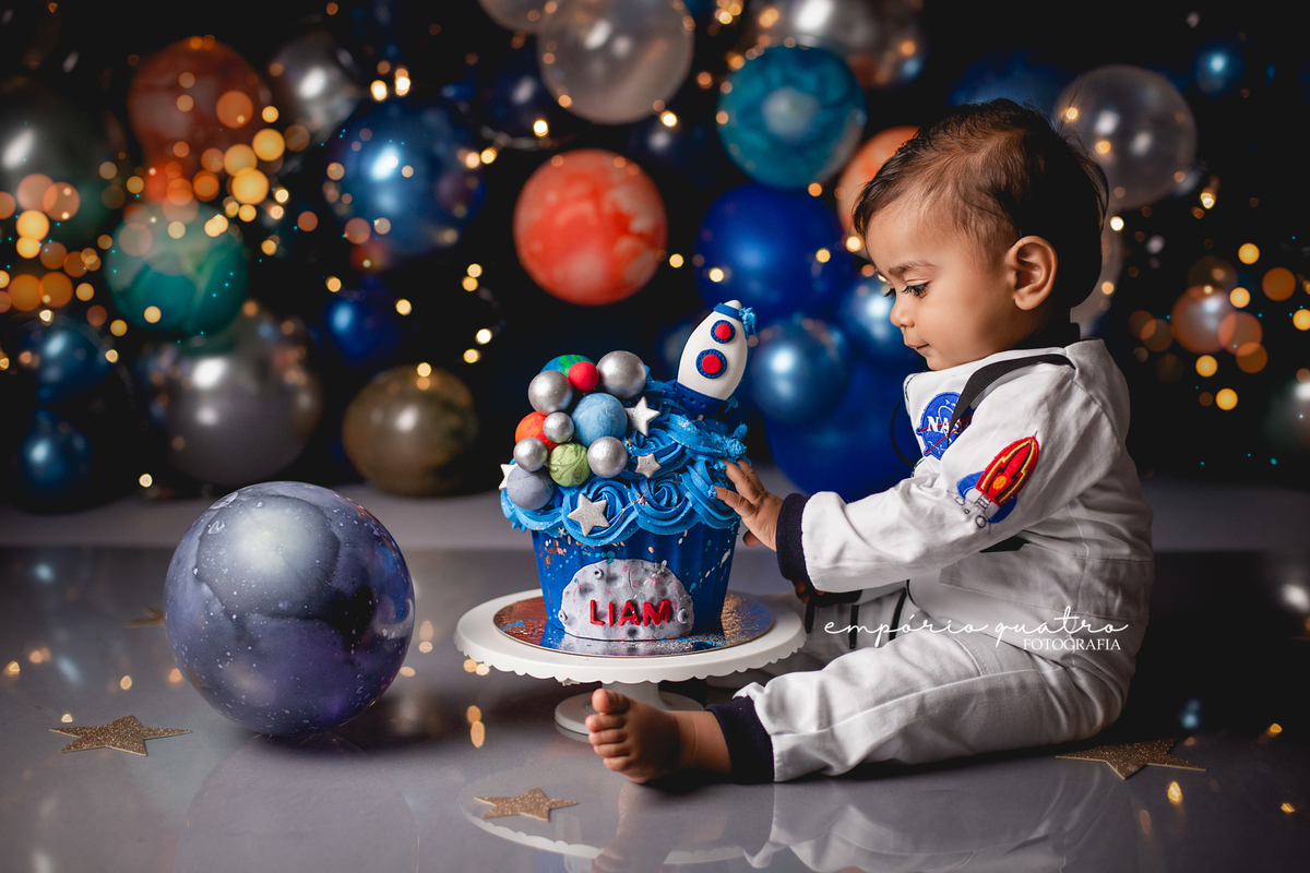 Ensaio Smash The Cake ABC