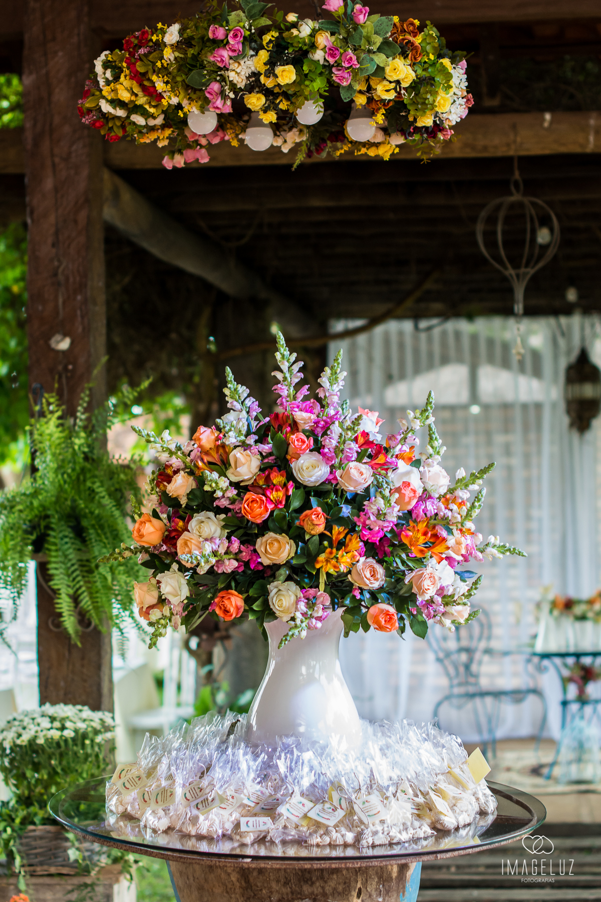 Mesa dos bem casados, feita pela Via Eventos decor