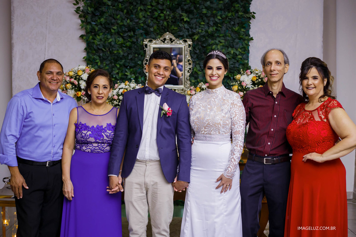 família dos noivos
