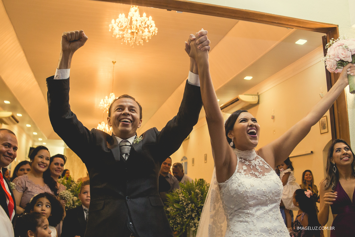 comemoração dos noivos