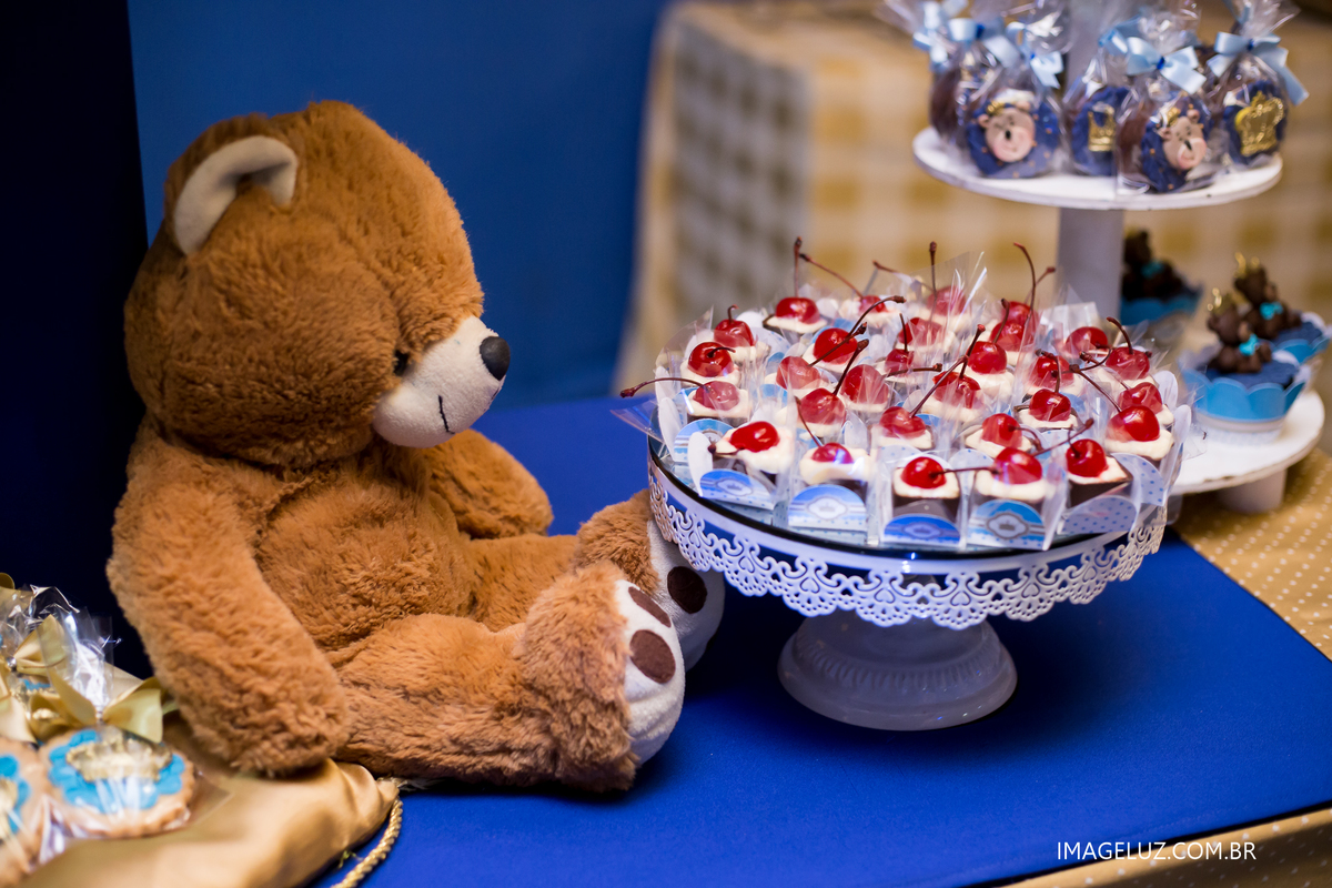 decoração com ursinho