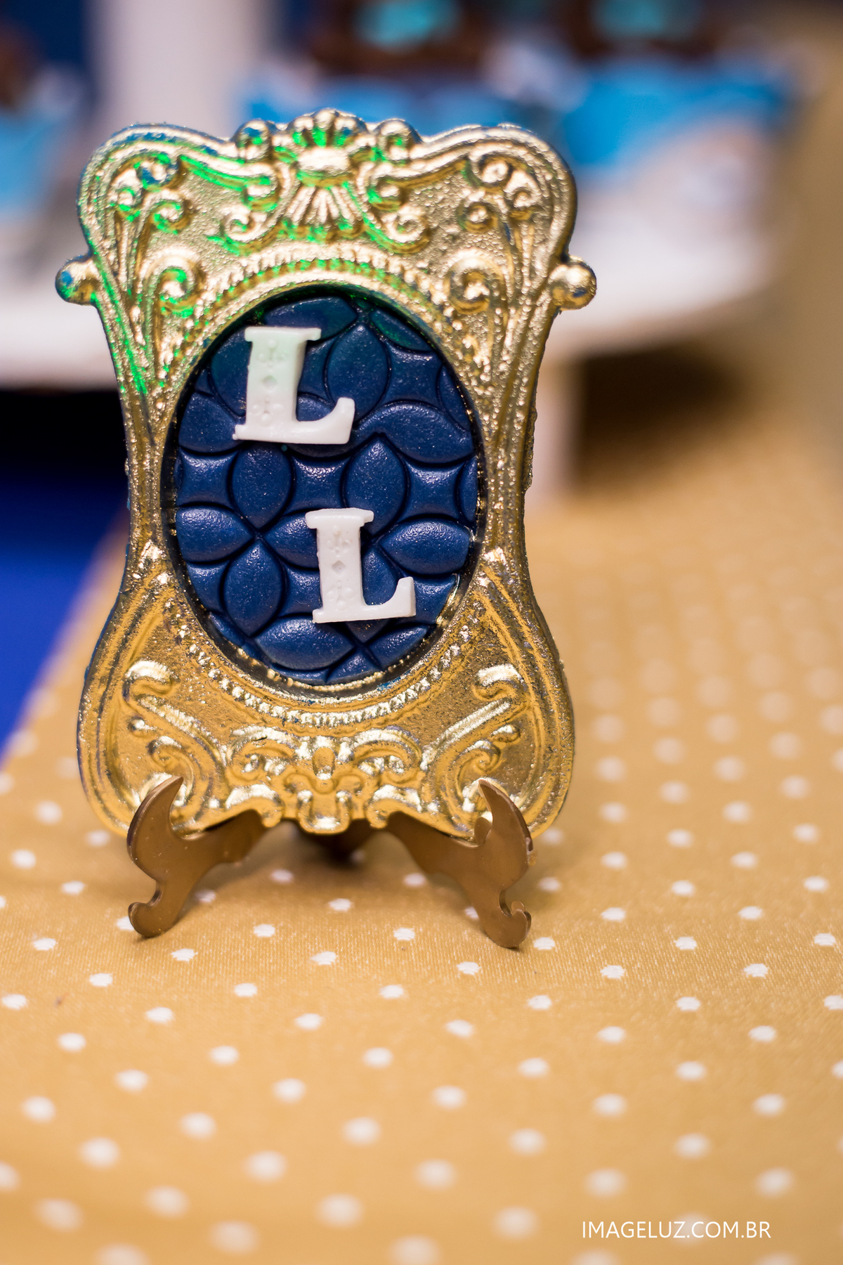 personalizado de chocolate com letras