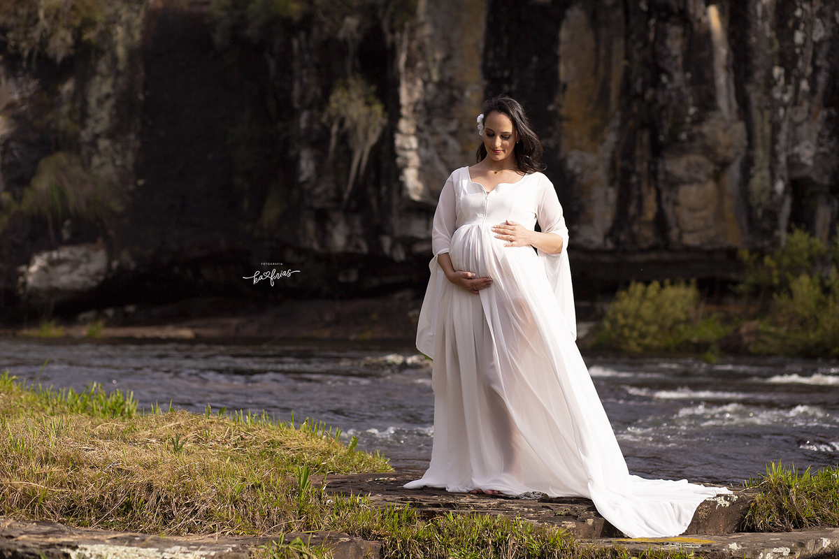 ensaio de gestante em cachoeira